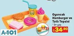 OYUNCAK HAMBURGER SETİ OYUNCAK HAMBURGER SETİ